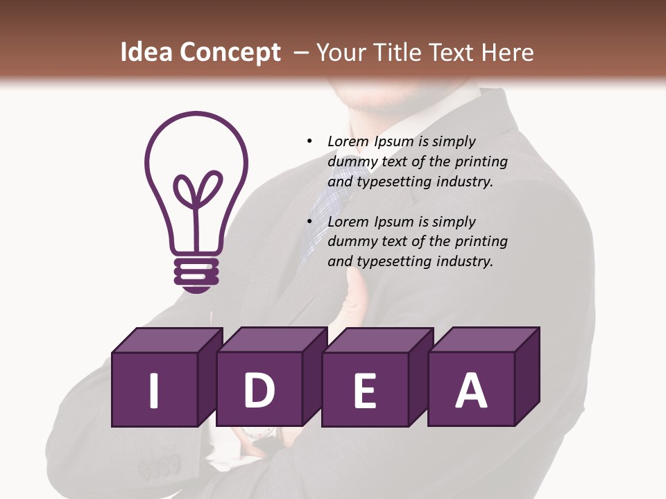 Flirten Selbstsicher Jung PowerPoint Template