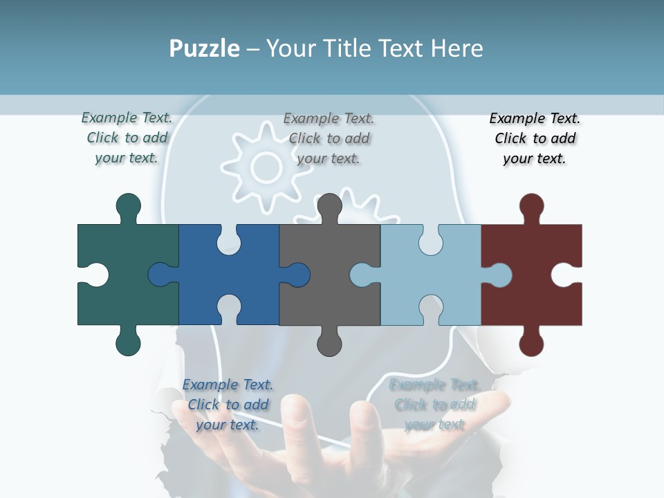 Date Ordnung Selbstsicher PowerPoint Template