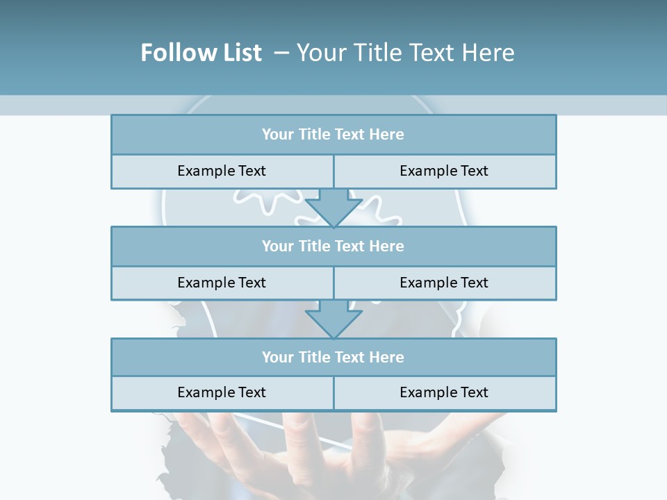 Date Ordnung Selbstsicher PowerPoint Template