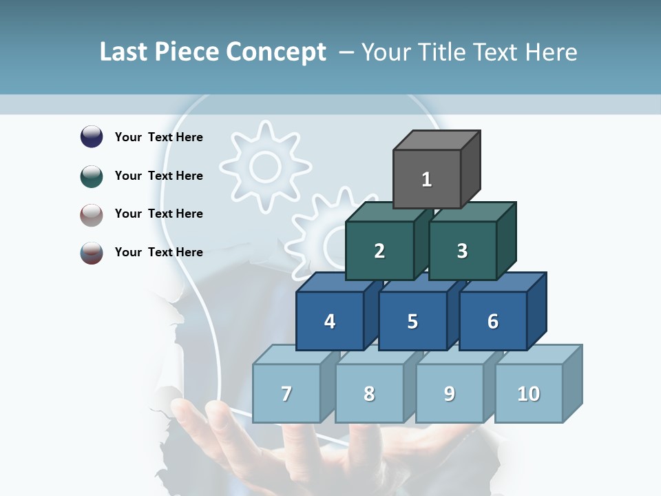 Date Ordnung Selbstsicher PowerPoint Template