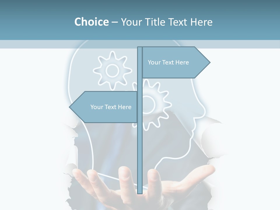 Date Ordnung Selbstsicher PowerPoint Template