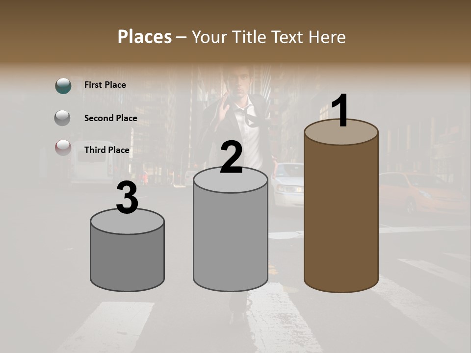 Run New York Outdoor PowerPoint Template