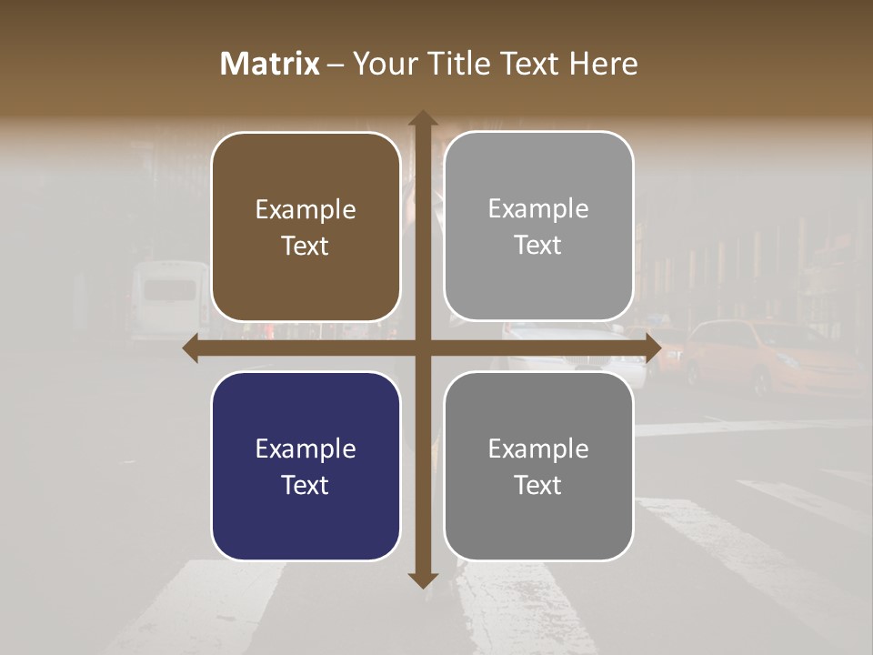 Run New York Outdoor PowerPoint Template