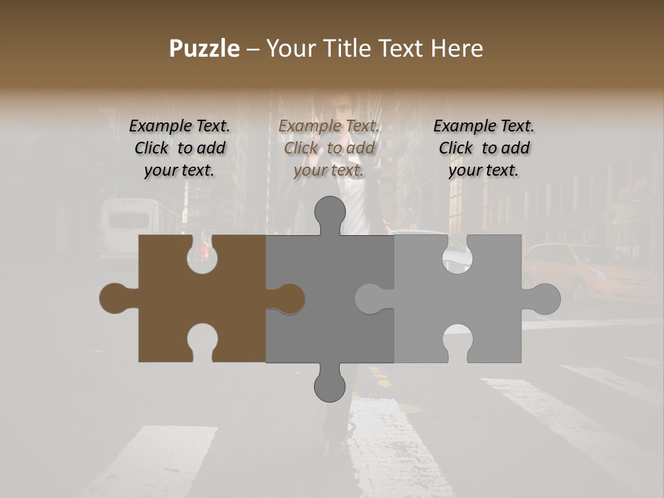 Run New York Outdoor PowerPoint Template