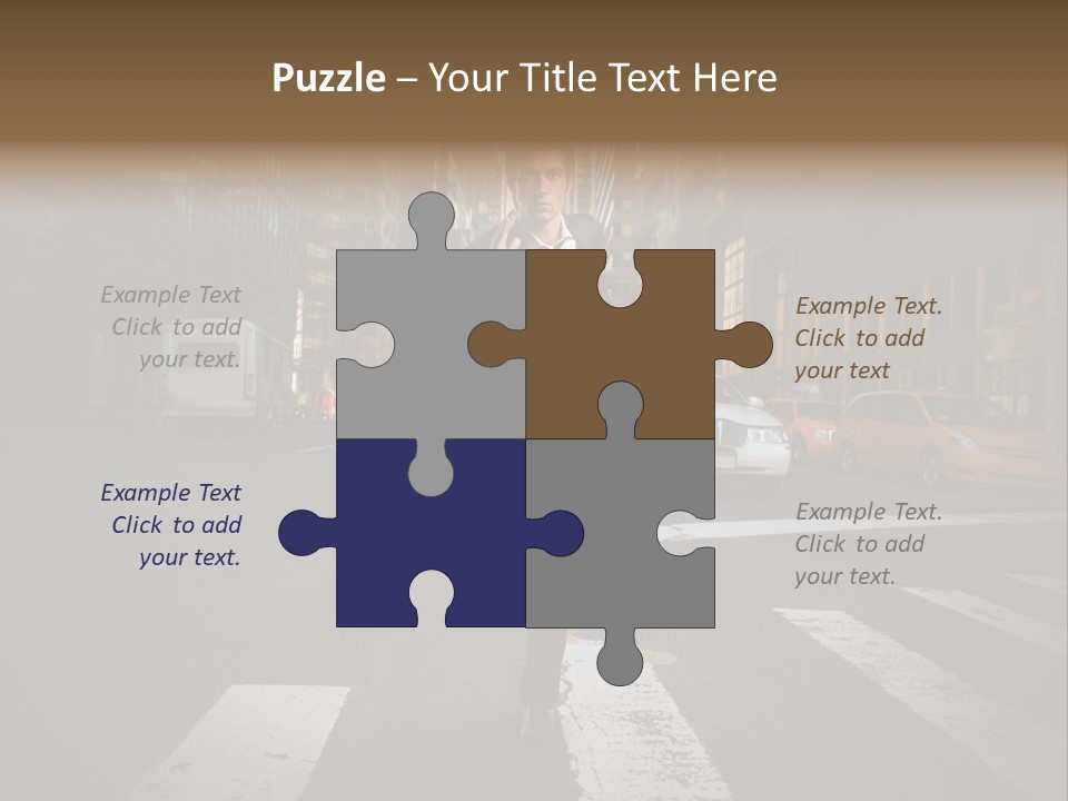 Run New York Outdoor PowerPoint Template