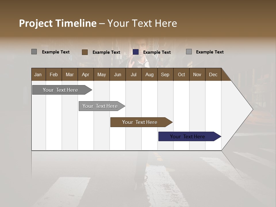 Run New York Outdoor PowerPoint Template