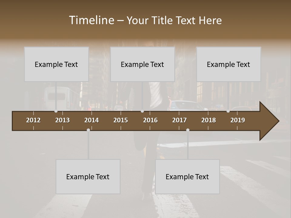 Run New York Outdoor PowerPoint Template