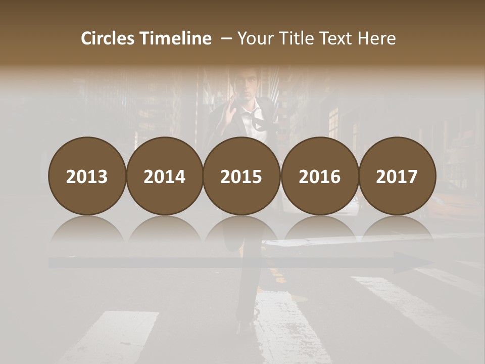 Run New York Outdoor PowerPoint Template