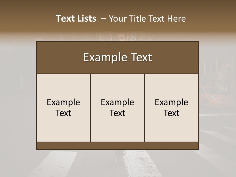 Run New York Outdoor PowerPoint Template