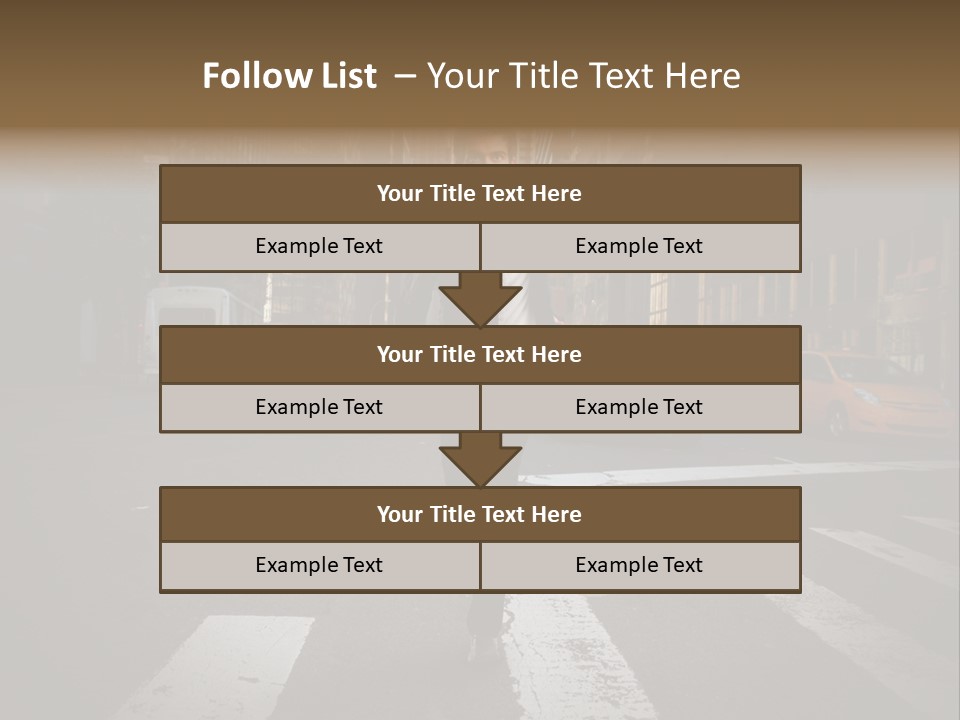 Run New York Outdoor PowerPoint Template