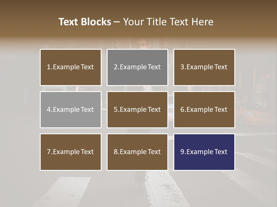 Run New York Outdoor PowerPoint Template