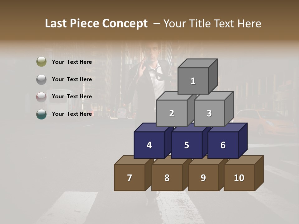 Run New York Outdoor PowerPoint Template