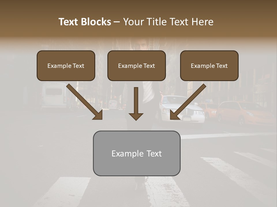Run New York Outdoor PowerPoint Template