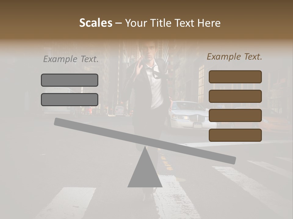 Run New York Outdoor PowerPoint Template