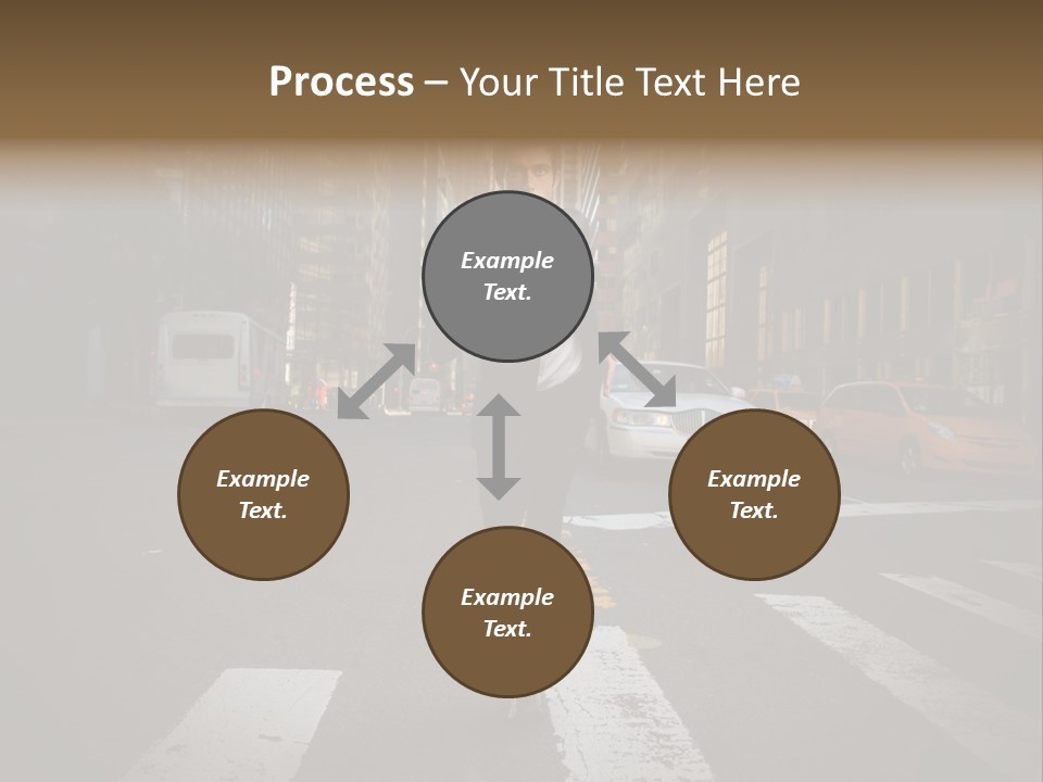 Run New York Outdoor PowerPoint Template