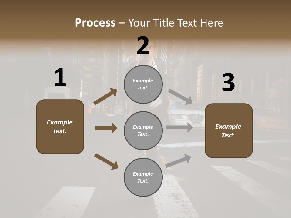 Run New York Outdoor PowerPoint Template