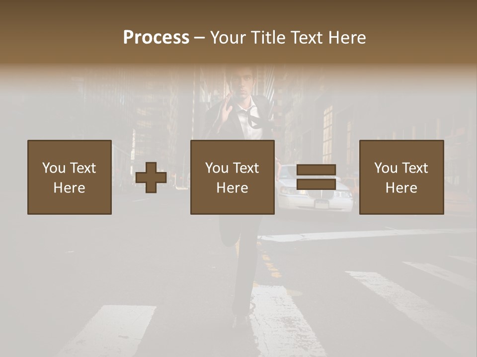 Run New York Outdoor PowerPoint Template