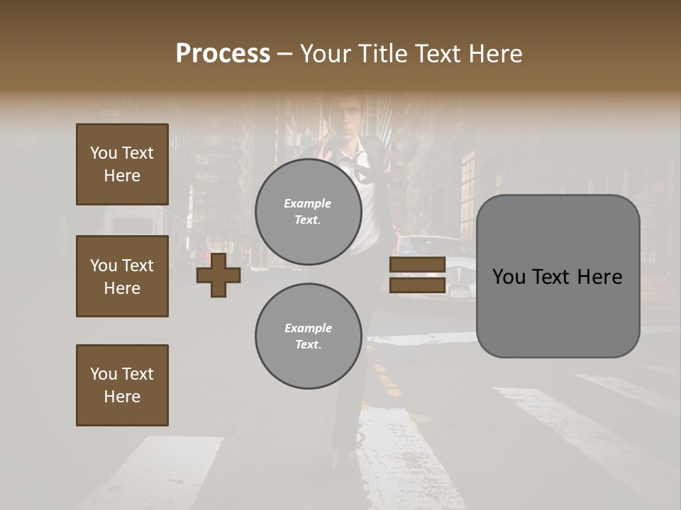 Run New York Outdoor PowerPoint Template