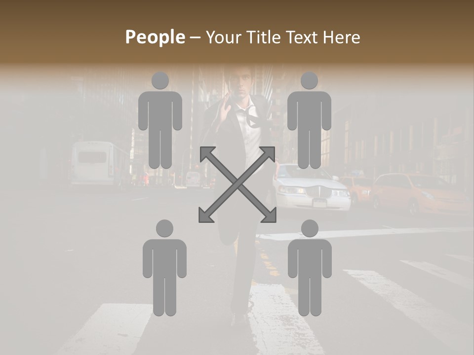 Run New York Outdoor PowerPoint Template