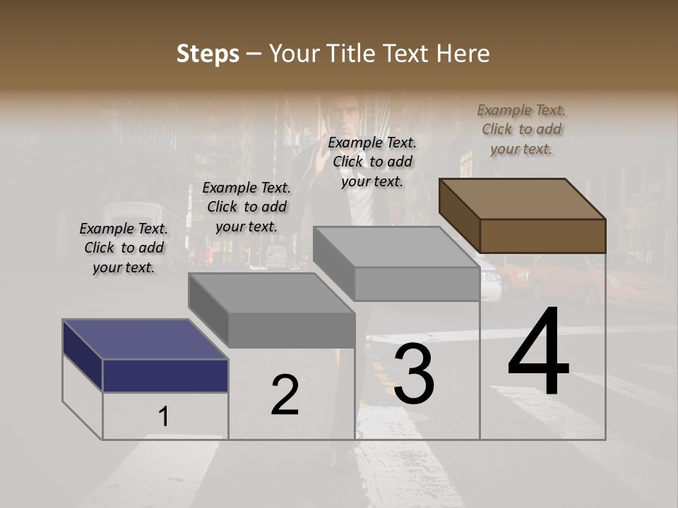 Run New York Outdoor PowerPoint Template