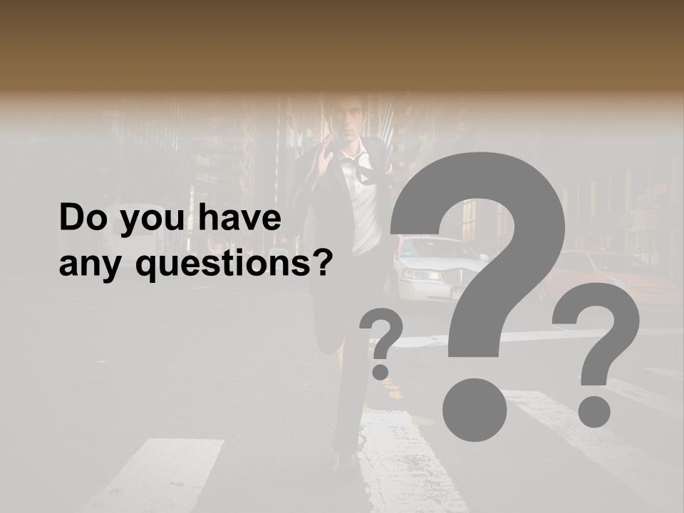 Run New York Outdoor PowerPoint Template