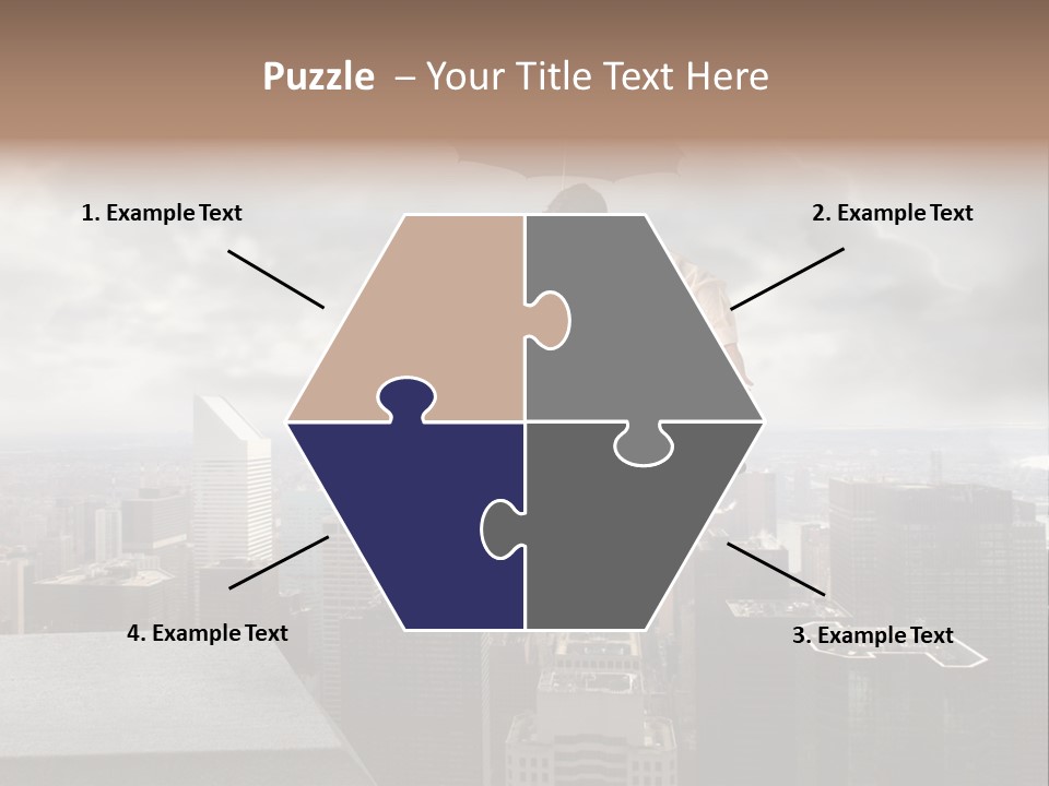 Joyful Lying Hispanic PowerPoint Template