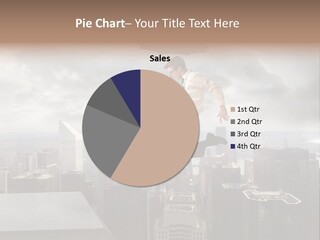 Joyful Lying Hispanic PowerPoint Template