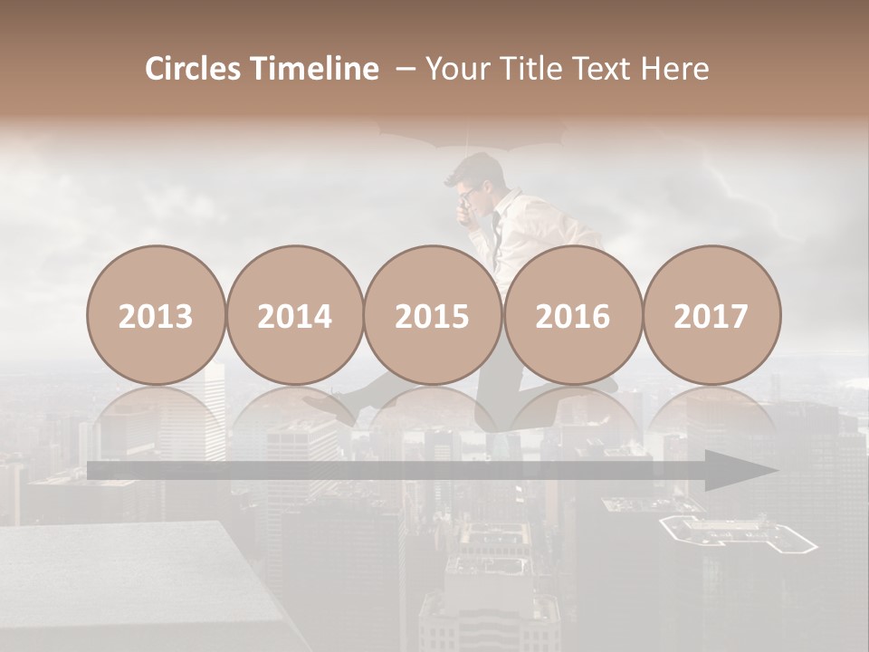 Joyful Lying Hispanic PowerPoint Template