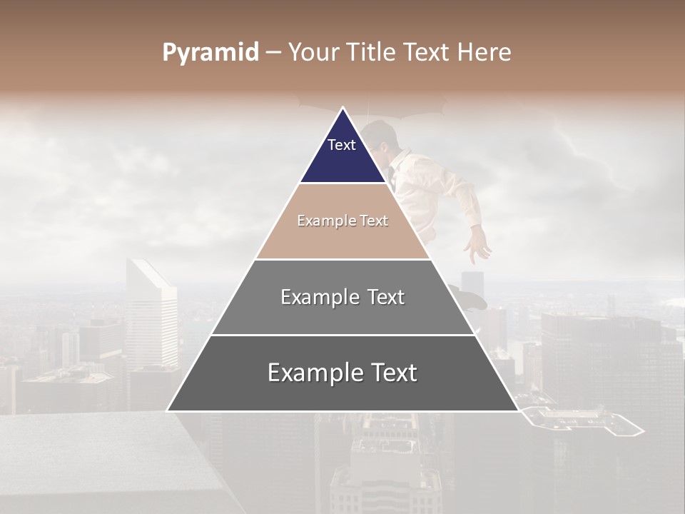 Joyful Lying Hispanic PowerPoint Template