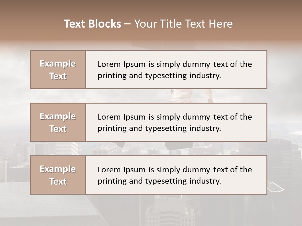 Joyful Lying Hispanic PowerPoint Template