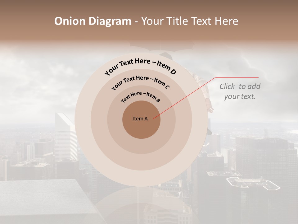 Joyful Lying Hispanic PowerPoint Template