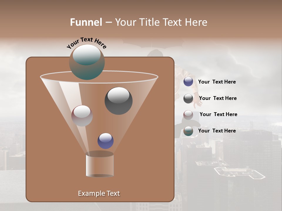 Joyful Lying Hispanic PowerPoint Template