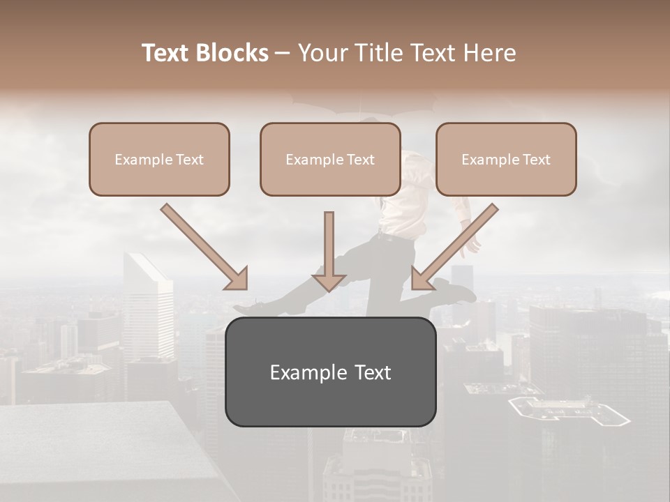 Joyful Lying Hispanic PowerPoint Template