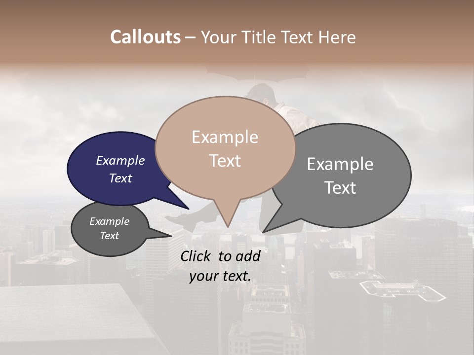 Joyful Lying Hispanic PowerPoint Template