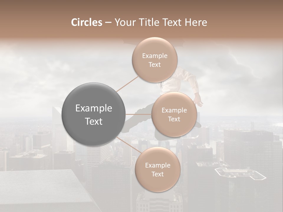 Joyful Lying Hispanic PowerPoint Template