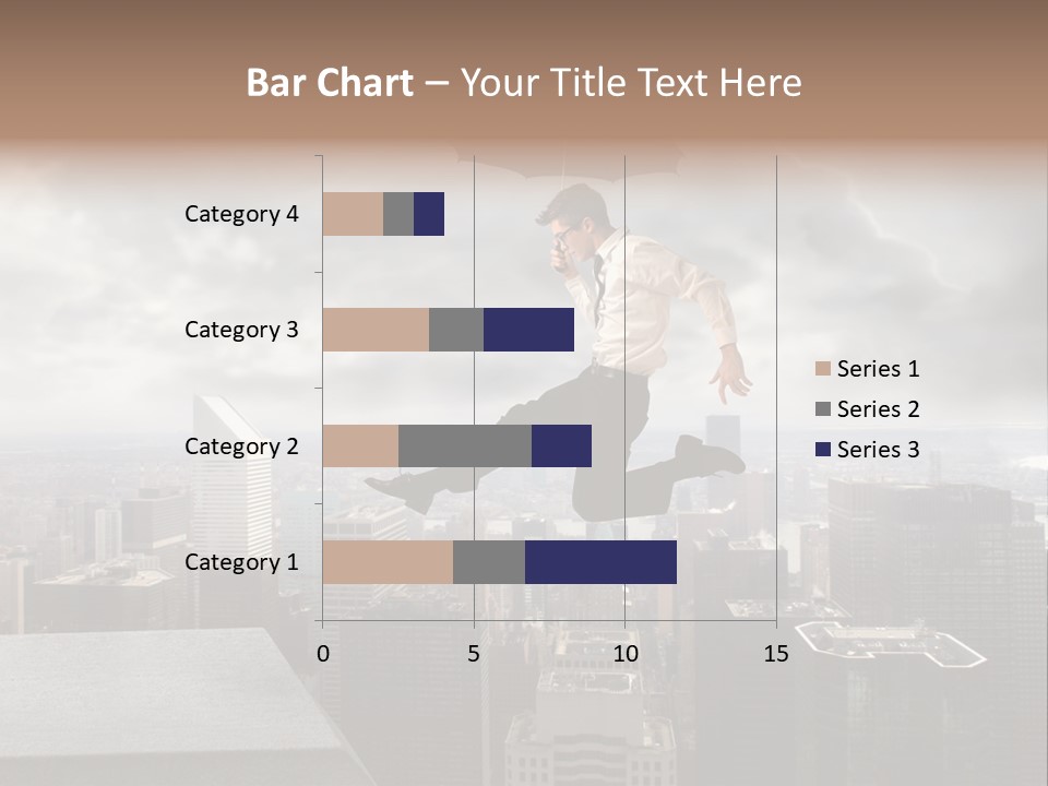 Joyful Lying Hispanic PowerPoint Template
