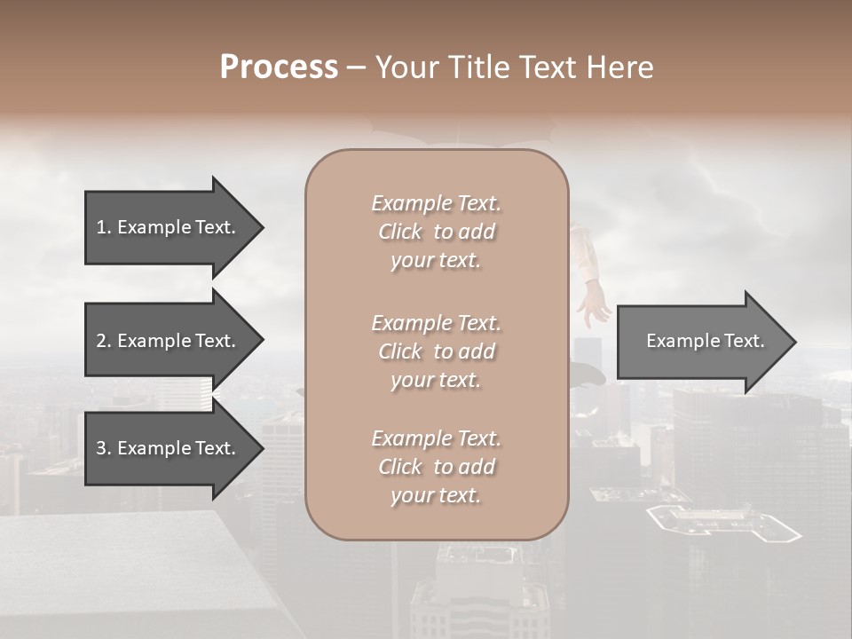 Joyful Lying Hispanic PowerPoint Template