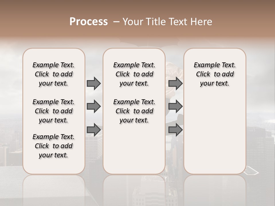 Joyful Lying Hispanic PowerPoint Template