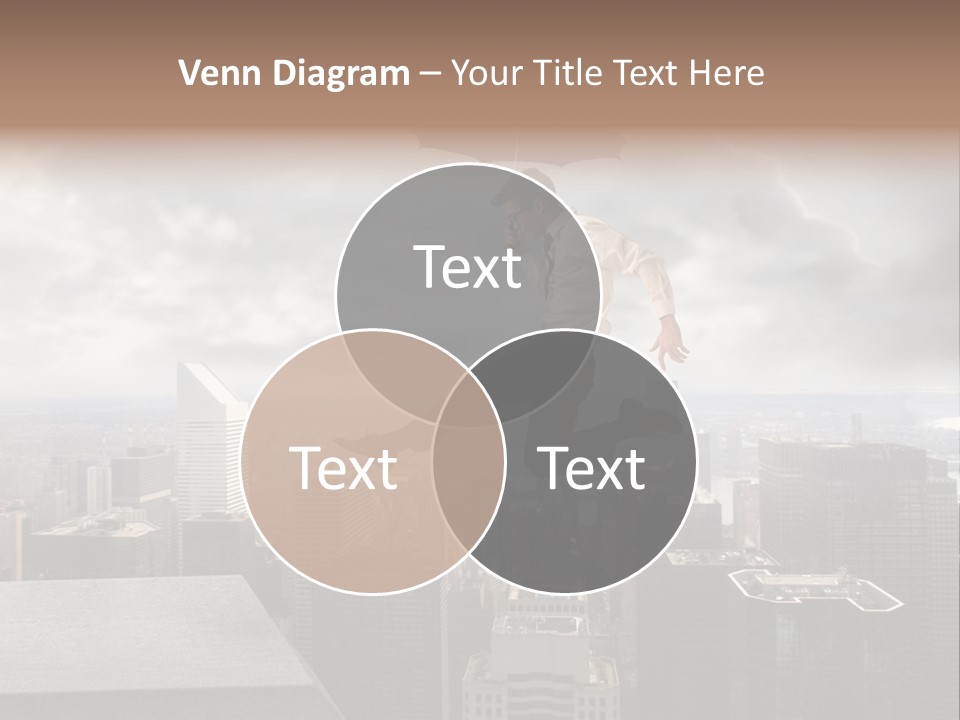 Joyful Lying Hispanic PowerPoint Template