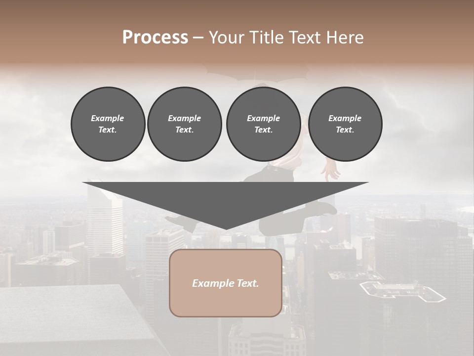 Joyful Lying Hispanic PowerPoint Template