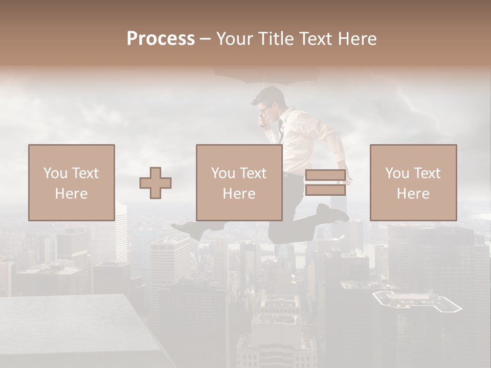 Joyful Lying Hispanic PowerPoint Template