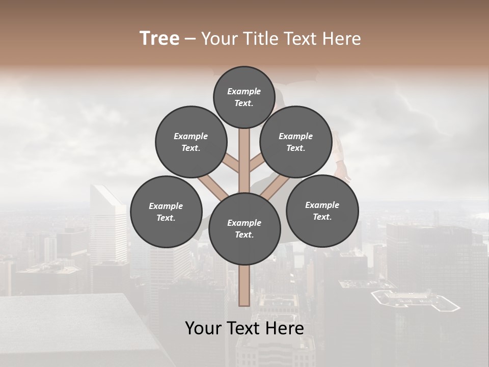 Joyful Lying Hispanic PowerPoint Template