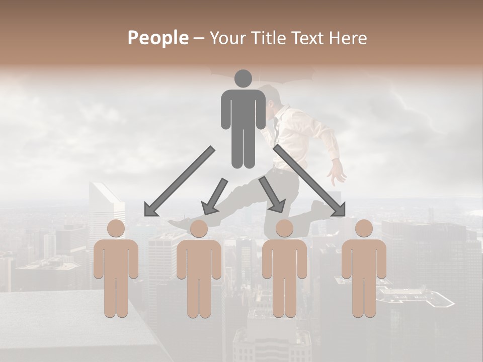 Joyful Lying Hispanic PowerPoint Template