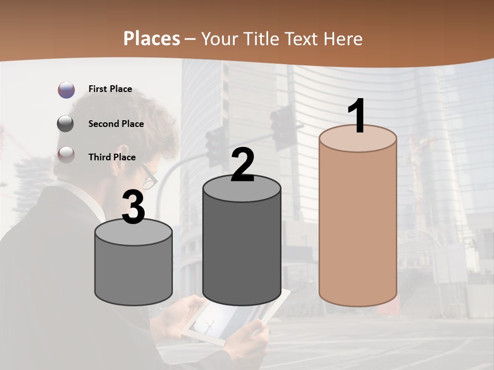 Tablet Photo Ipad PowerPoint Template