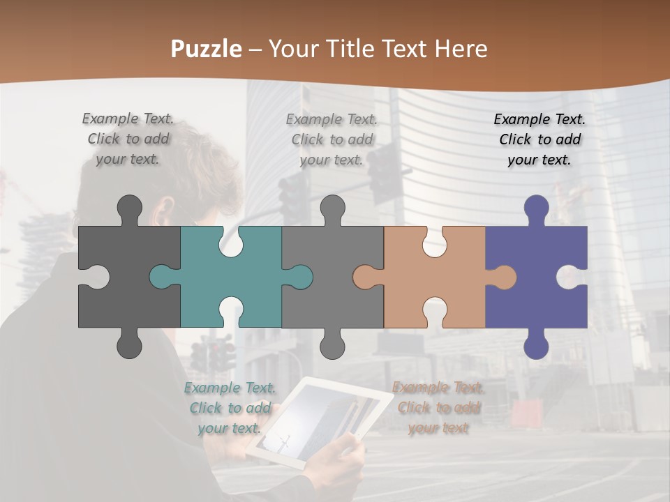 Tablet Photo Ipad PowerPoint Template