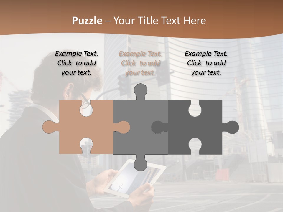 Tablet Photo Ipad PowerPoint Template