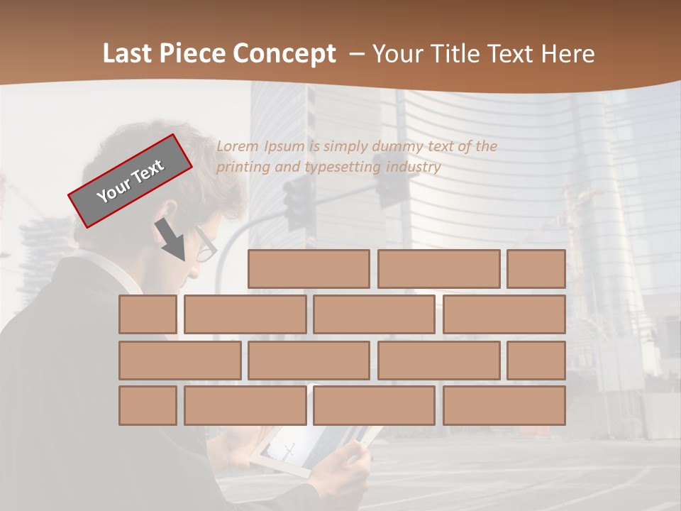 Tablet Photo Ipad PowerPoint Template