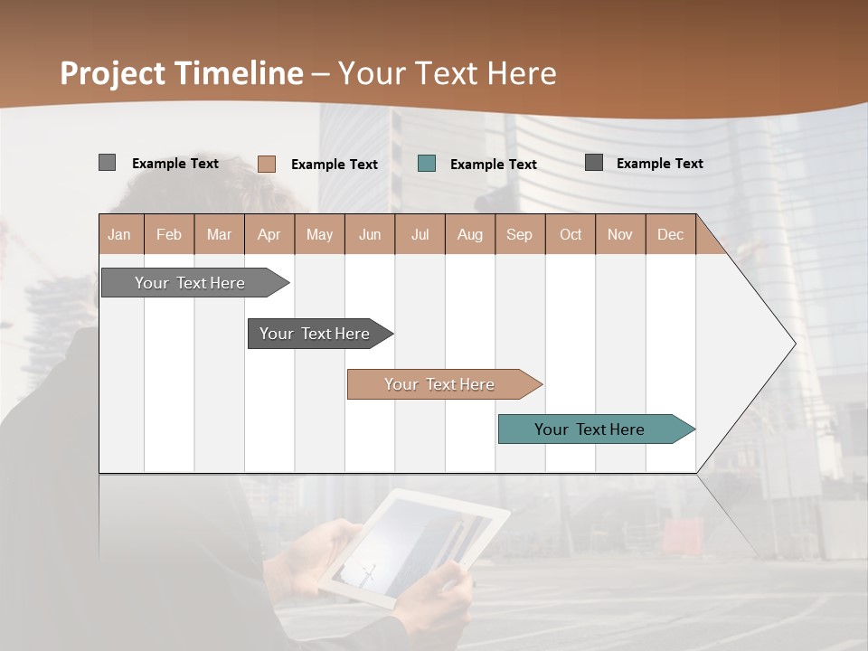 Tablet Photo Ipad PowerPoint Template
