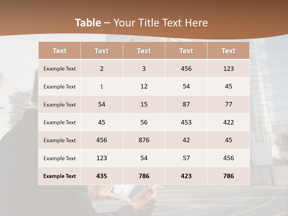 Tablet Photo Ipad PowerPoint Template
