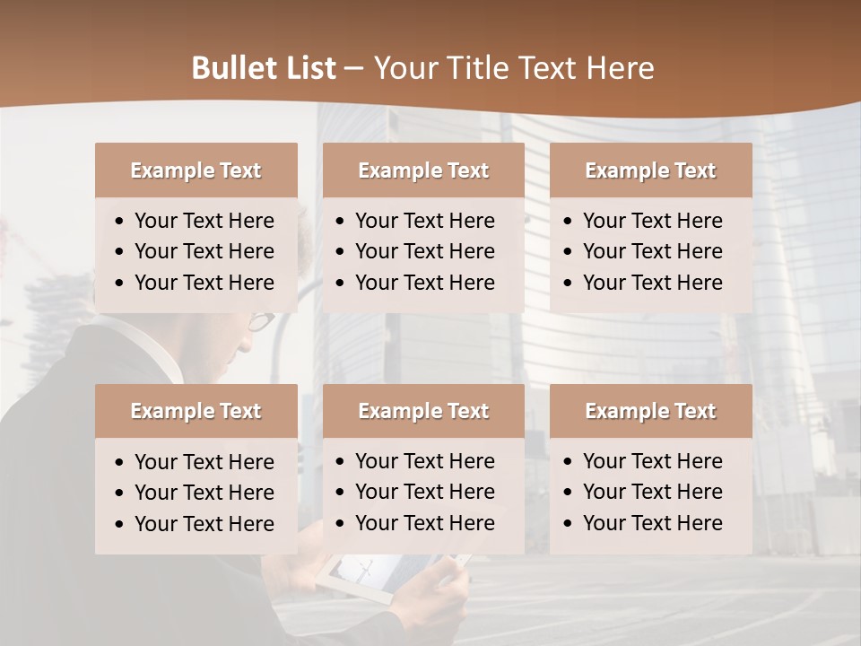 Tablet Photo Ipad PowerPoint Template